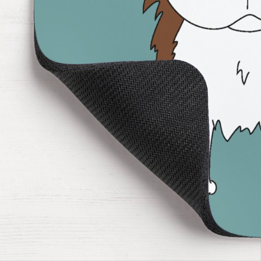 Australier - große Nase und Hintern Mousepad (Ecke)