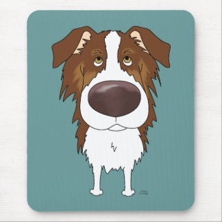 Australier - große Nase und Hintern Mousepad