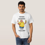 Australier in Thailand  T-Shirt (Vorne ganz)