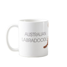 Australier Labradoodle Tasse/schöne Malerei