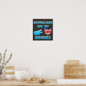 Australier sind meine Homosexuellen Poster (Küche)