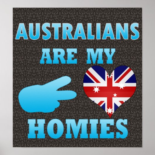 Australier sind meine Homosexuellen Poster (Vorne)