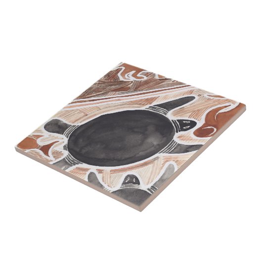 Australier träumt Mythos-Tier-große Fliese (Seite)