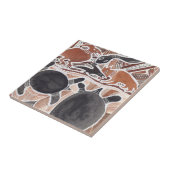 Australier träumt Tier-Schildkröte-Fisch-Fliese Fliese (Seite)