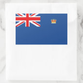 Australier-Victoria-Flagge Rechteckiger Aufkleber (Tasche)