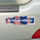 Australisch-Amerikanische wellenartig bewegende Autoaufkleber (Auf Auto)