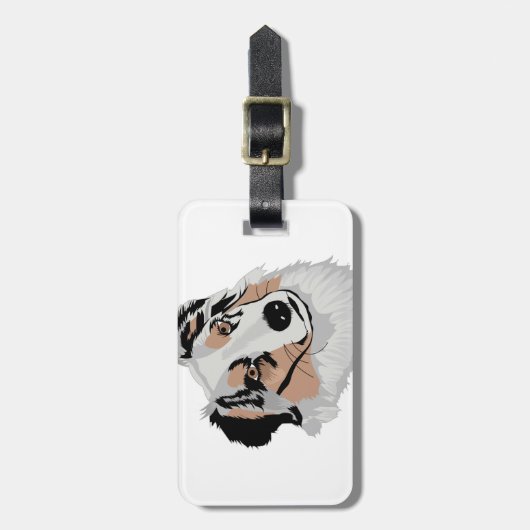 Australisch Gepäckanhänger (Vorderseite vertikal)