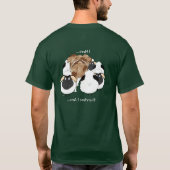 Australisch - i-Herde deshalb bin ich T-Shirt (Rückseite)