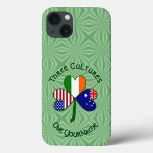 Australisch Irisch Amerikanisches Kleeblatt Person Case-Mate iPhone Hülle