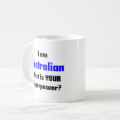 australisch kaffeetasse (Vorderseite Links)