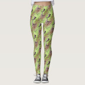 Australisch Kangaroo und Emu, Leggings (Vorderseite)