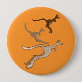 Australisch Kangaroos Button (Vorderseite)