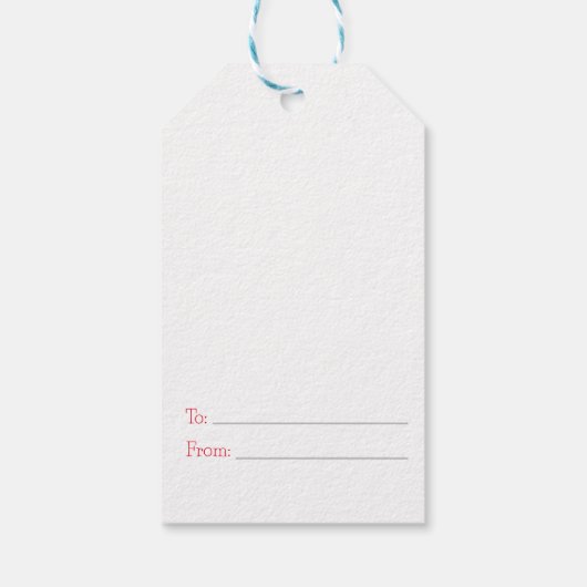 Australisch Niedlich Kangaroo Weihnachten Geschenkanhänger (Rückseite)