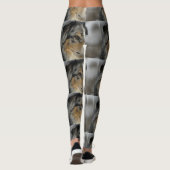 australisch-Schäfer-blaues merle 2 Leggings (Rückseite)