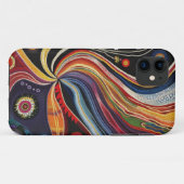 Australische Aboriginal Art Case-Mate iPhone Hülle (Rückseite (Horizontal))