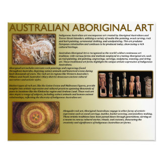 Australische Aboriginal Art Fotodruck