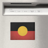 Australische Aborigines Magnet (In Situ (Geschirrspüler))