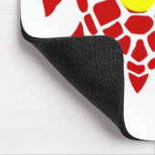 Australische AborigSea Turtle Mousepad (Ecke)