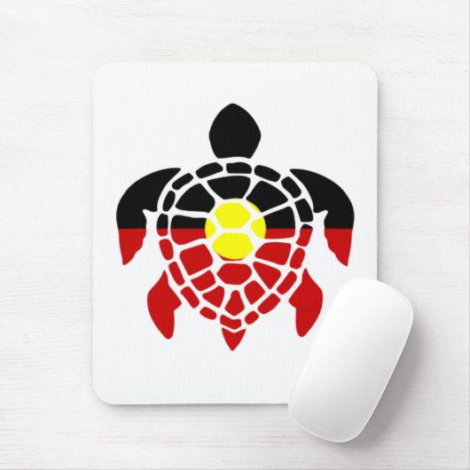 Australische AborigSea Turtle Mousepad (Mit Mouse)