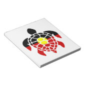 Australische AborigSea Turtle Notizblock (angewinkelt)