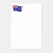 Australische Anmerkungen Post-it Klebezettel (Vorderseite)