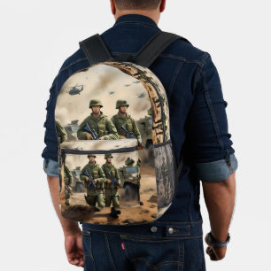 Australische Army Foot Soldiers, Rucksack