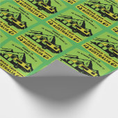 Australische Aussie Caravan Caravanning Summer Geschenkpapier (Ecke)