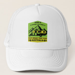 Australische Aussie Caravan Caravanning Summer Truckerkappe