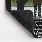 Australische berittene Polizei Mousepad (Ecke)