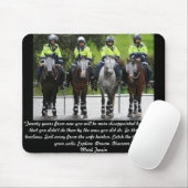 Australische berittene Polizei Mousepad (Mit Mouse)