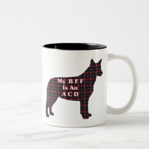 Australische BESTE FREUNDIN-Tasse Zweifarbige Tasse