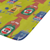 Australische Bierliebhaber und Getränke Schneidebrett (Ecke)