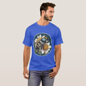 Australische Blaugebänderte Biene, eine einzigarti T-Shirt (Vorne ganz)