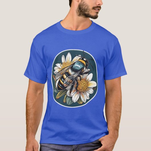 Australische Blaugebänderte Biene, eine einzigarti T-Shirt (Vorderseite)