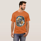 Australische Blaugebänderte Biene eine einzigartig T-Shirt (Vorne ganz)