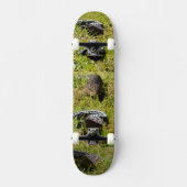 Australische Blauzungenechse, Skateboard-Set Skateboard (Vorderseite)