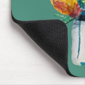 Australische Blume Aquarell Mousepad (Ecke)