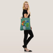 Australische Blume Aquarell Tasche (Am Model)