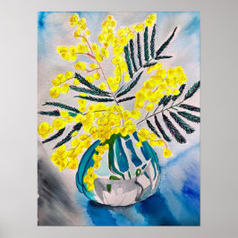 Australische Blume Wattle Poster
