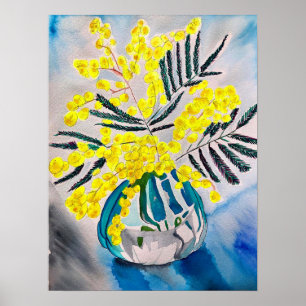 Australische Blume Wattle Poster