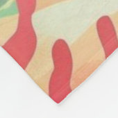 Australische Boho-Schildkröte-Fleece-Decke | Sunny Fleecedecke (Ecke)