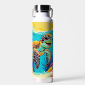 Australische Boho-Schildkröten-Wasserflasche | Son Trinkflasche (Vorne)
