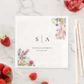 Australische Botanicals Wedding Napkins Serviette (Beispiel)