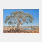 Australische Buschwildtierversammlung Fußmatte (Vorderseite)