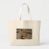 Australische Capybara-Leinwand-Tasche Jumbo Stoffbeutel (Vorne)
