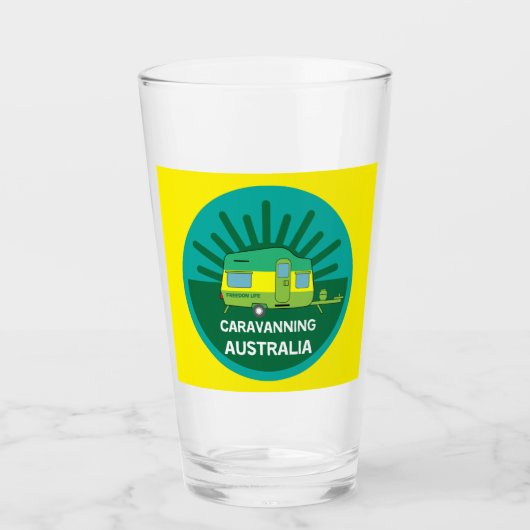 Australische Caravanning | Aussie Caravaner | Camp Glas (Vorderseite)