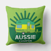 Australische Caravanning | Aussie Caravaner | Camp Kissen (Rückseite)