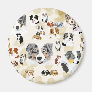 Australische Collage Magnet