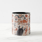 Australische Dreams Animals Turtle Snake Tasse (Mittel)