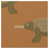 Australische Echidna Print Stoff (Nahaufnahme)